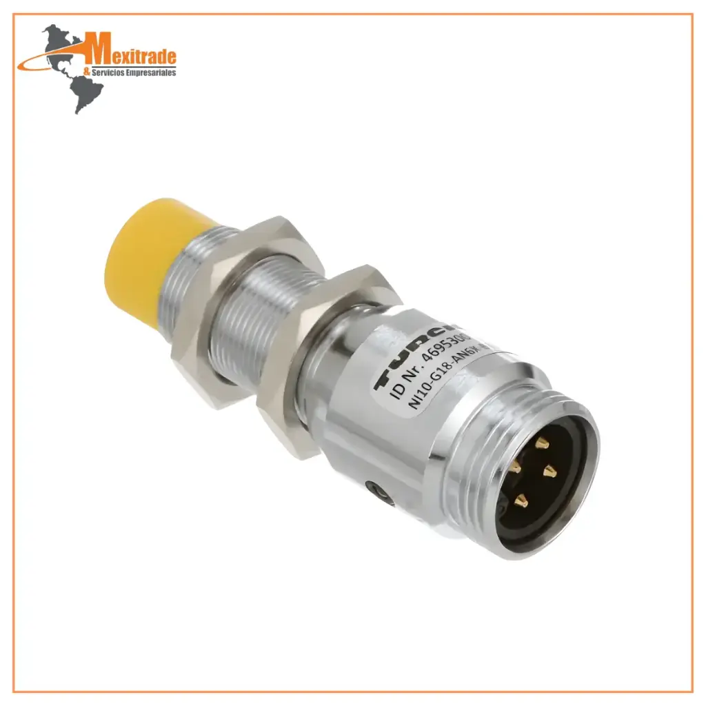 Sensor de Proximidad Inductivo Turck NI10-G18-AN6X-B1341/UL