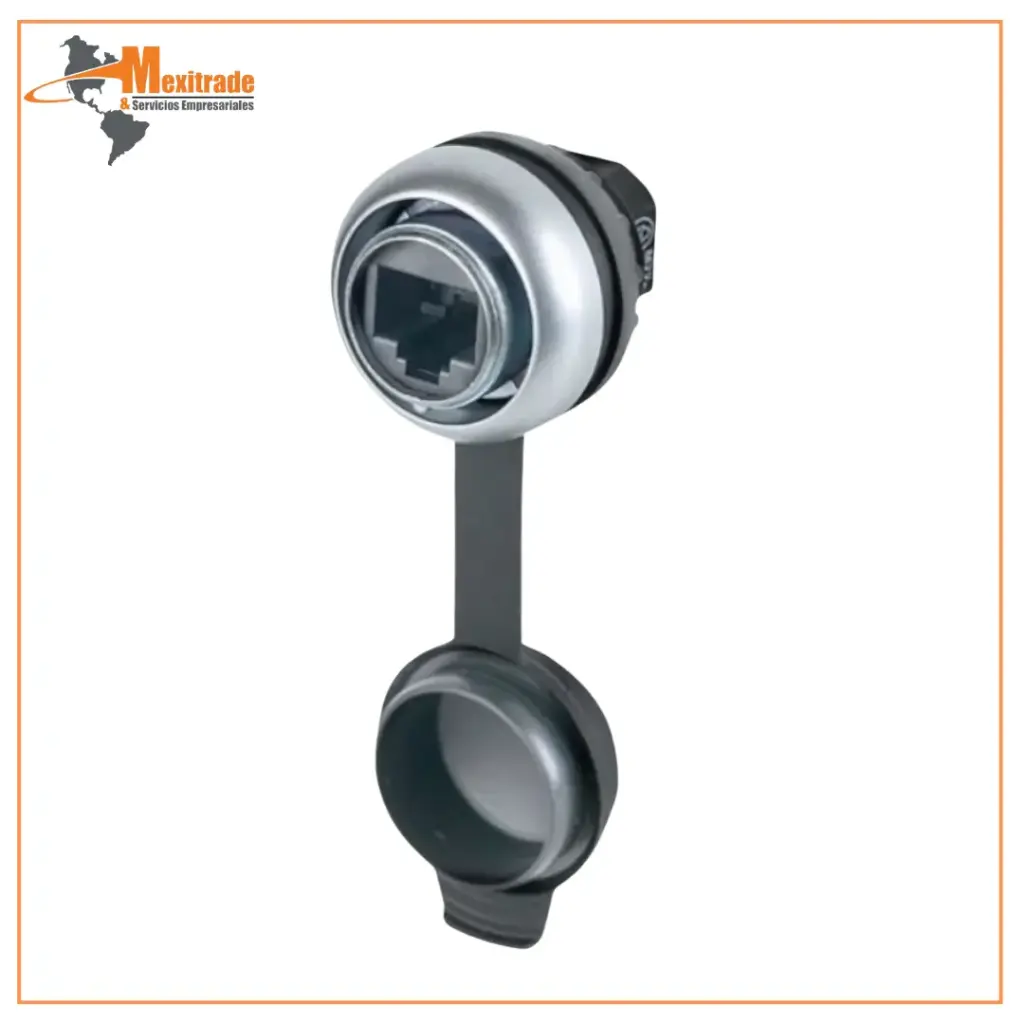 Interfaz de mamparo para accesorios serie M22 de Eaton Moeller®M22-RJ45-SA