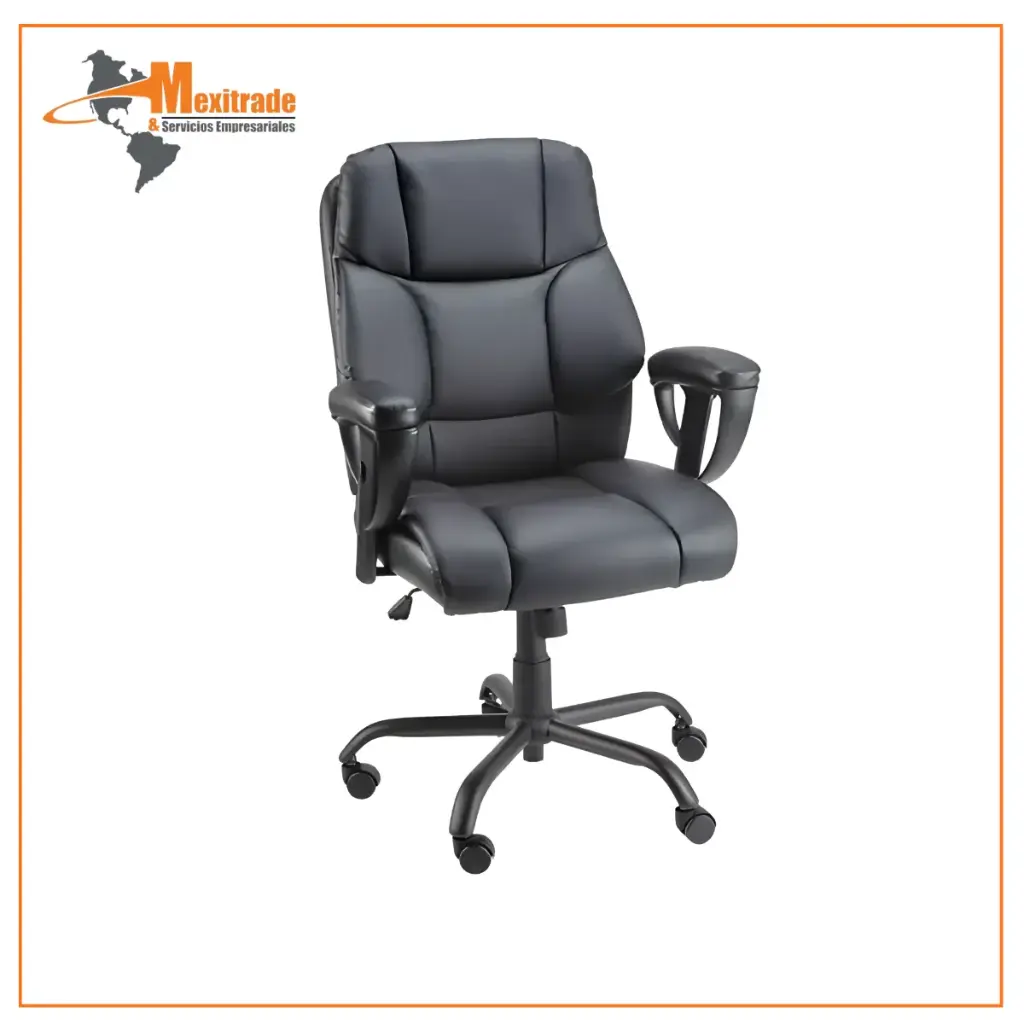 OSLIFE Silla Oficina con Altura Ajustable，con Función de Bloqueo de Inclinación Silla Ergonomica Escritorio，Respaldo Alto, Soporte Lumbar, Reposacabezas Ajustable