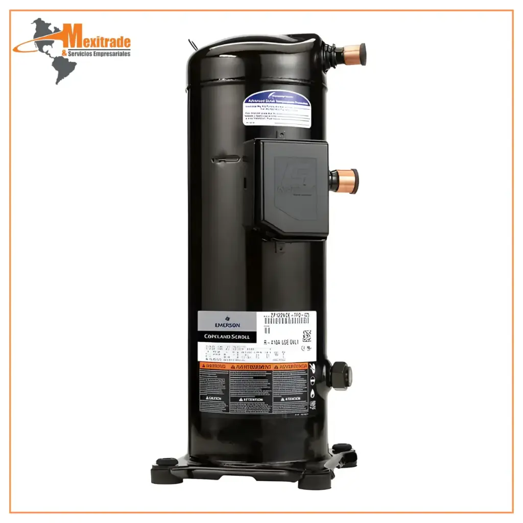 Compresor Copeland Scroll ZR125KC-TF5-550 10 HP R22/R407C 220 V Trifásico Soldable