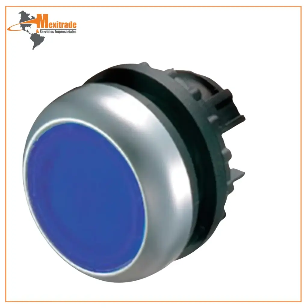 M22-DL-B Accesorio Pulsador doble luminoso M22 