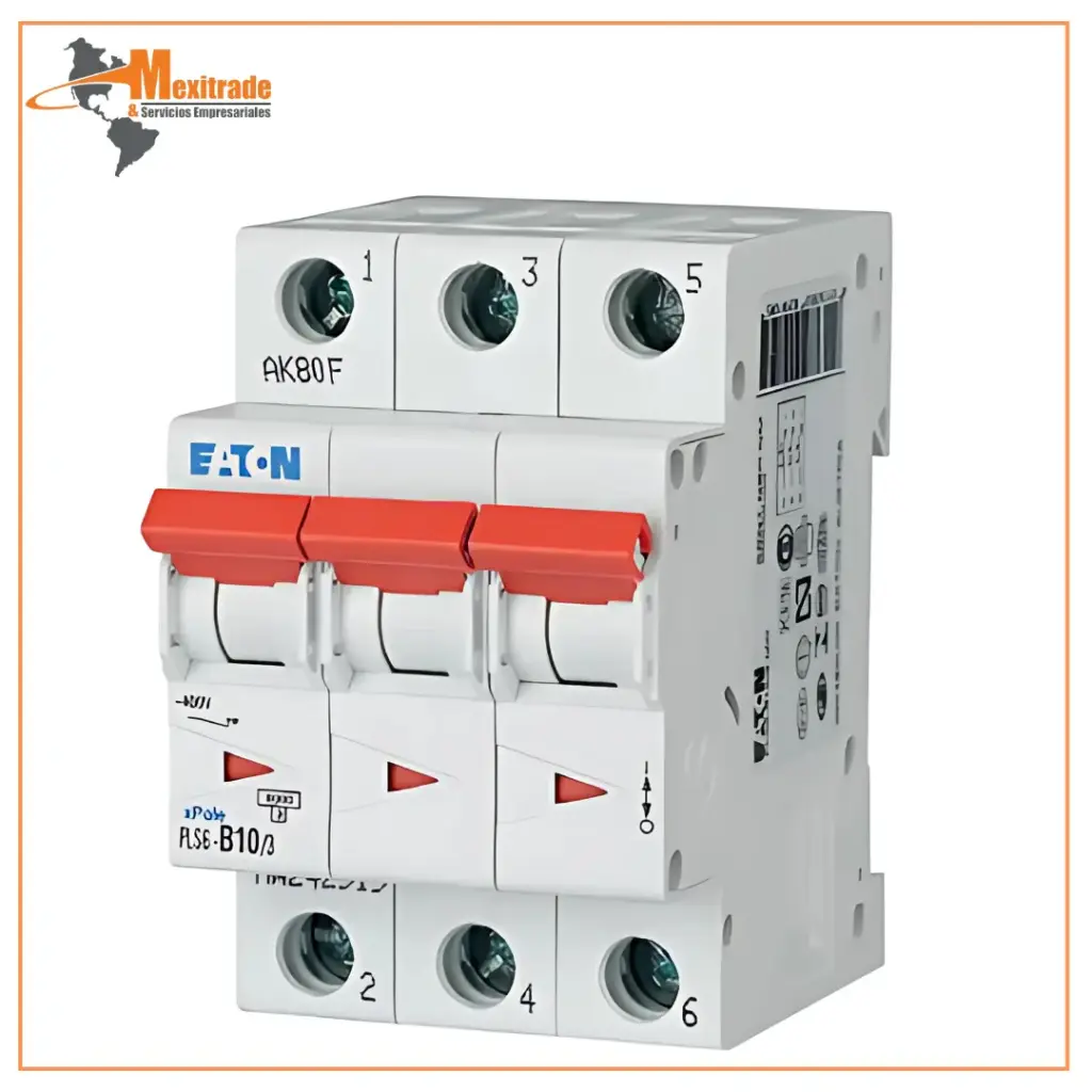 Interruptor magnetotérmico PLS6/M de la serie xPole de Eaton Moeller