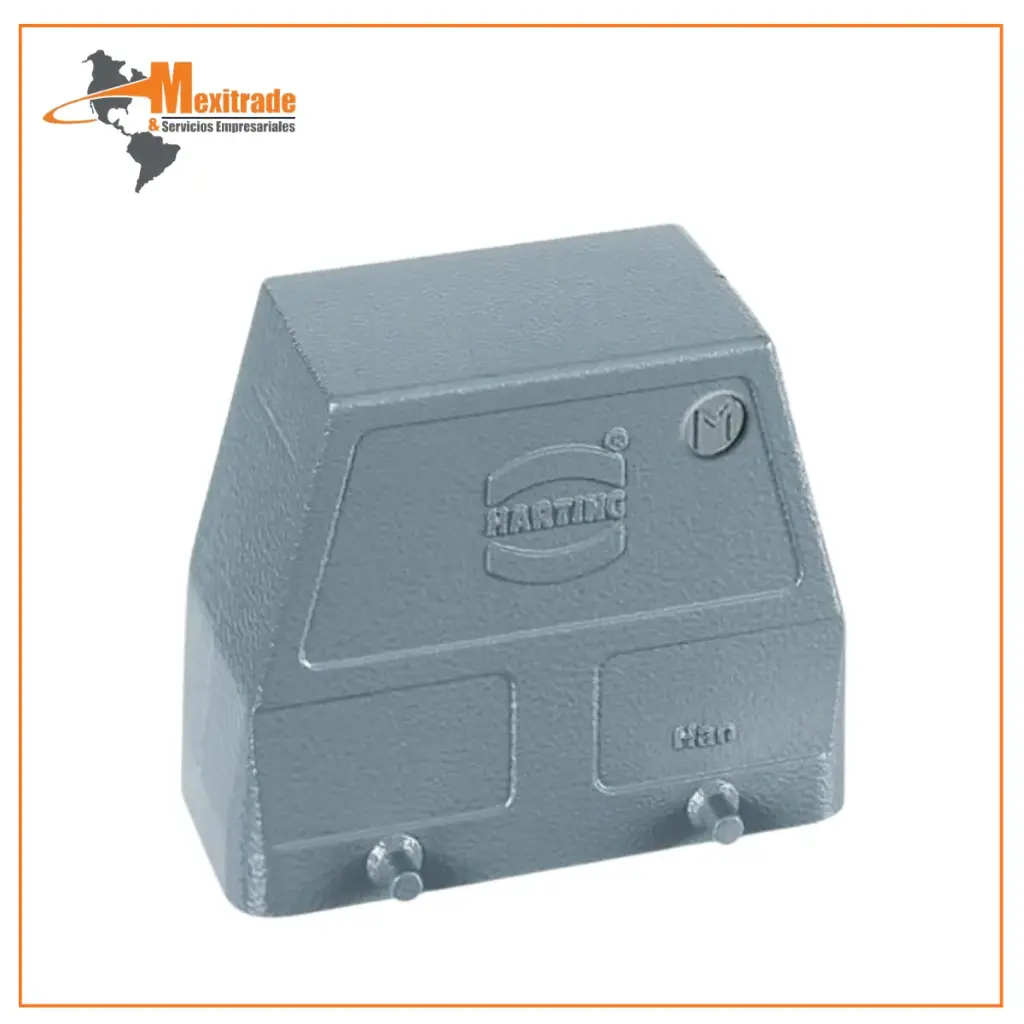 Carcasa Superior HARTING Han 16B – Entrada Lateral M40 