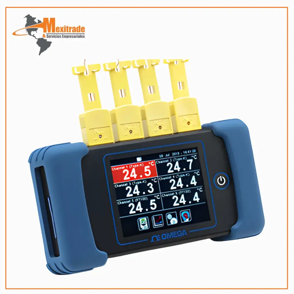 Datalogger de Temperatura de 6 Canales OMEGA RDXL6SD-USB