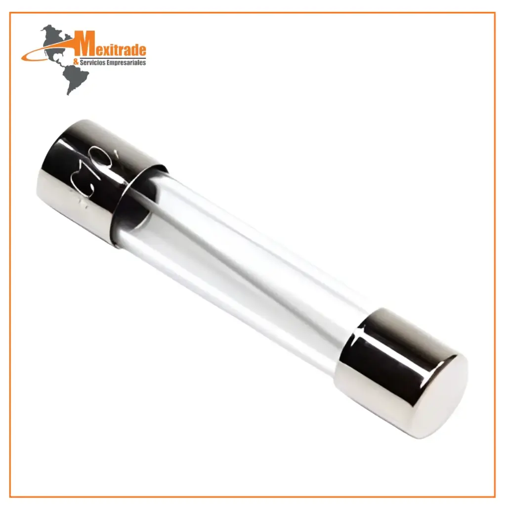 Fusible de Cristal Americano – 5 A, 6x32 mm (3AG)