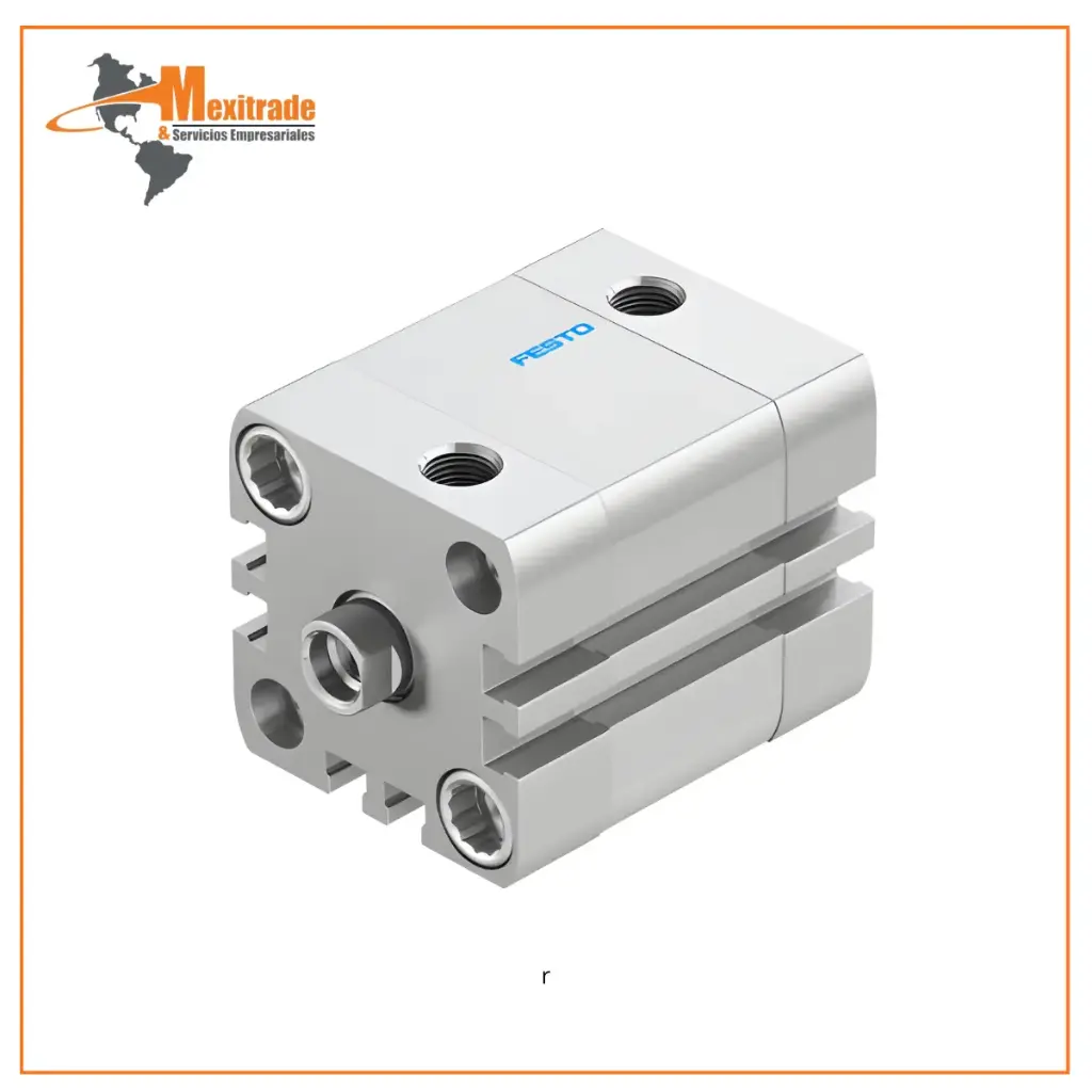 Cilindro Compacto Festo ADN-32-15-I-P-A Neumático, 32 mm, Carrera 15 mm