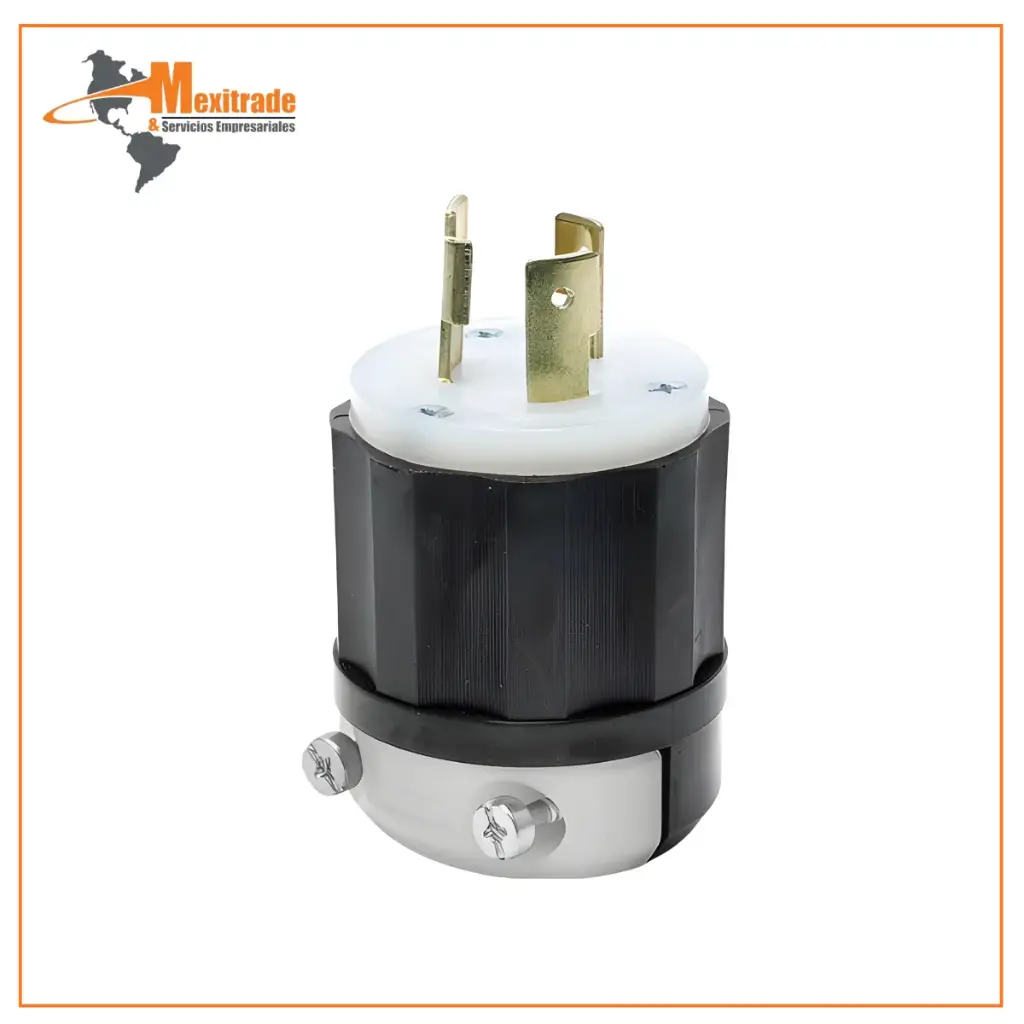 Clavija de Media Vuelta Wetguard® – 15A, 250V (NEMA L6-15P)