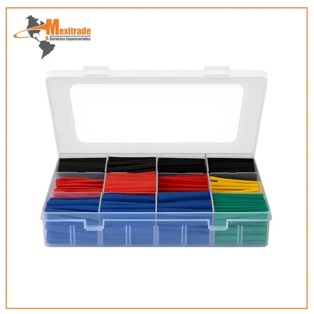 Kit thermofit de colores con diferentes diámetros (tubo termocontráctil)