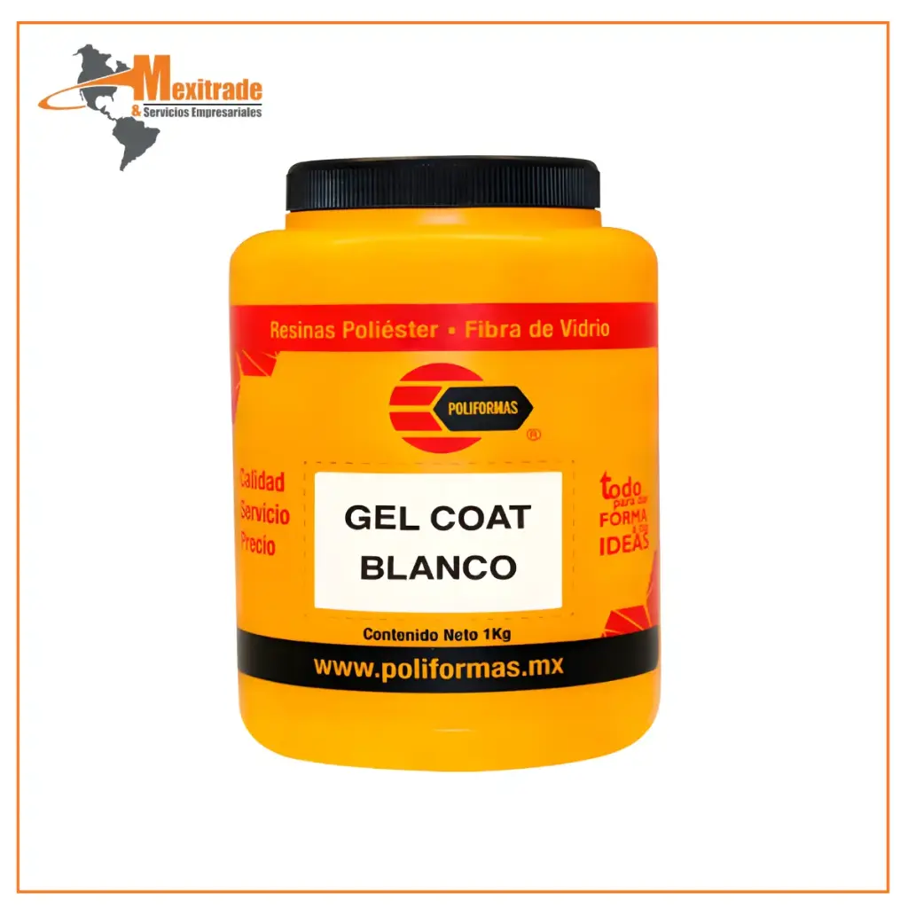 GEL COAT BLANCO  1 KG