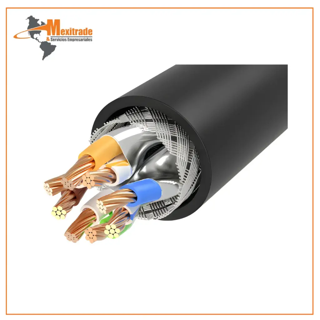Cable de Red Ethernet CAT6A – Alta Velocidad (10 GBit/s)