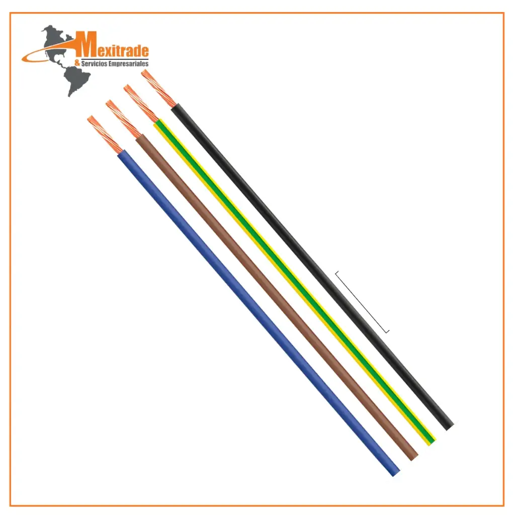 H05V-K Orange  1C AWG19