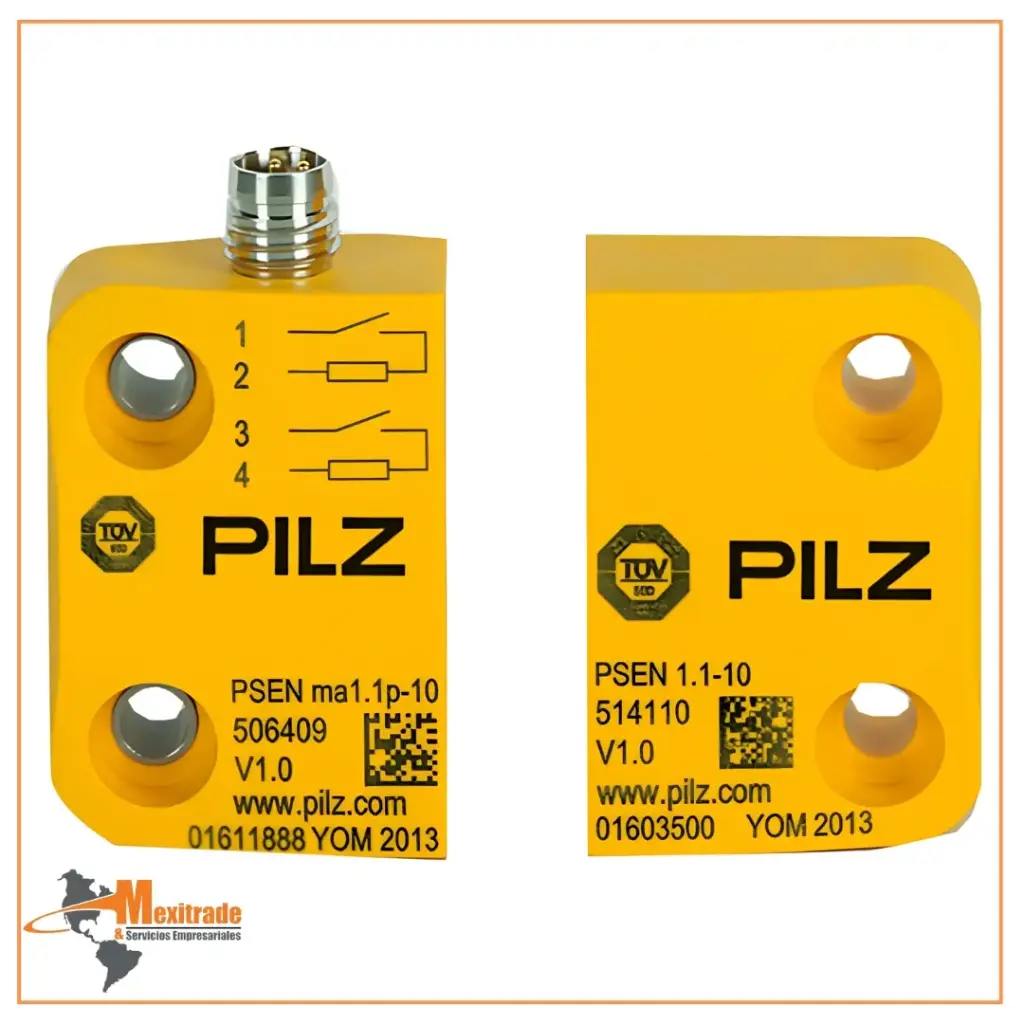 Sensor de Seguridad Pilz PSEN ma1.1p-10 con Actuador PSEN1.1-10