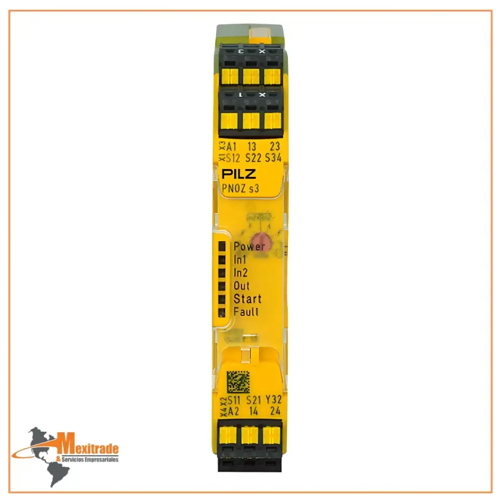 Relé de Seguridad Pilz PNOZ s3 C – 24VDC 