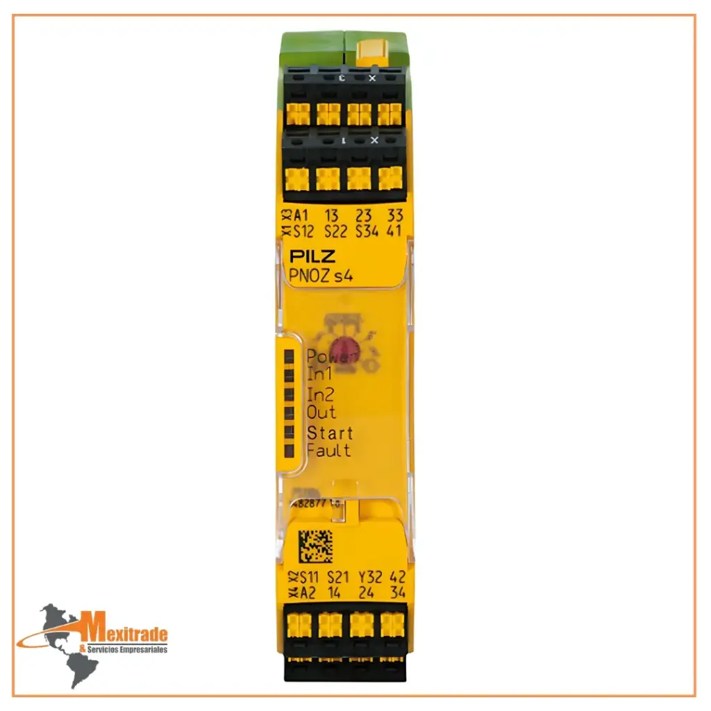 PNOZ s4 C 24VDC 3 n/o 1 n/c