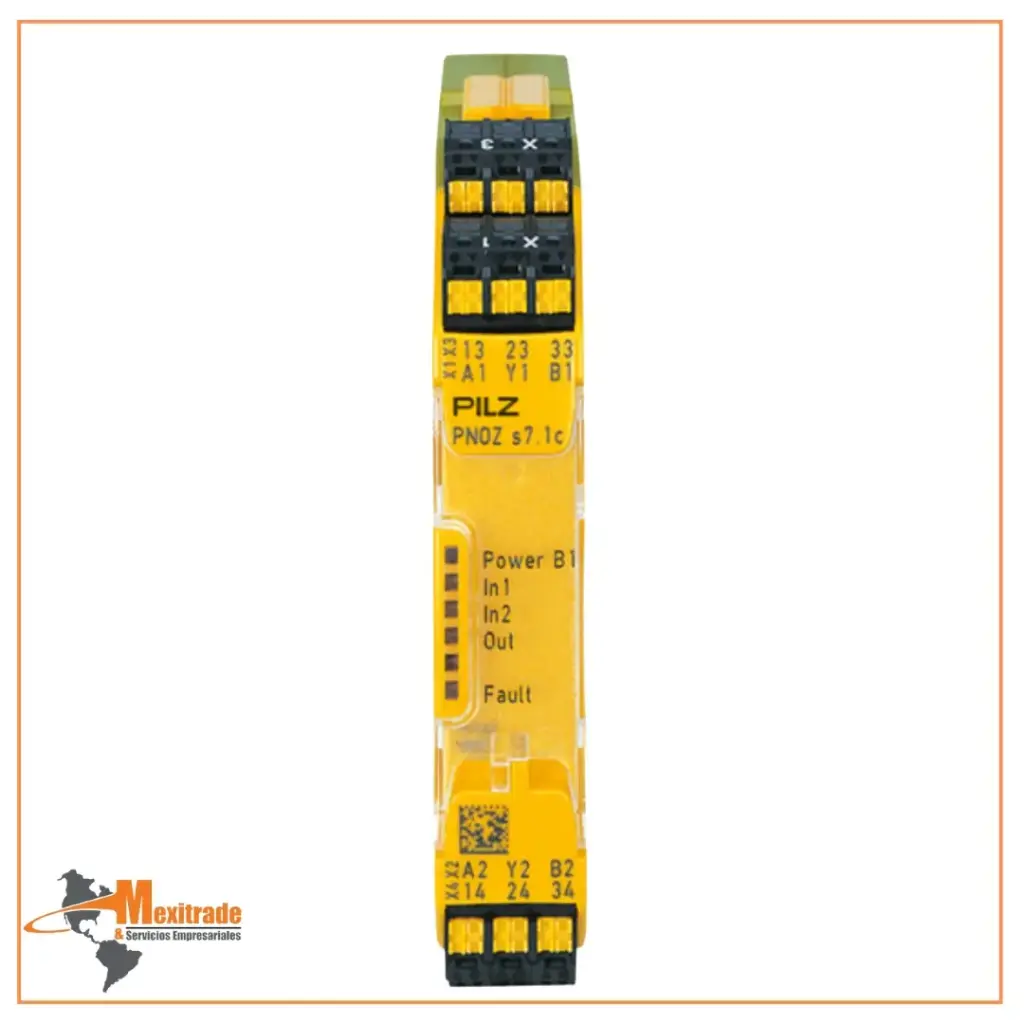 PNOZ s7.1 C 24VDC 3 n/o cascade