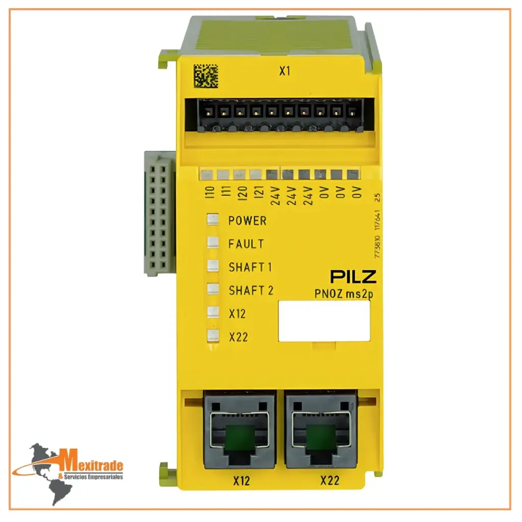 PNOZ ms2p standstill / speed monitor