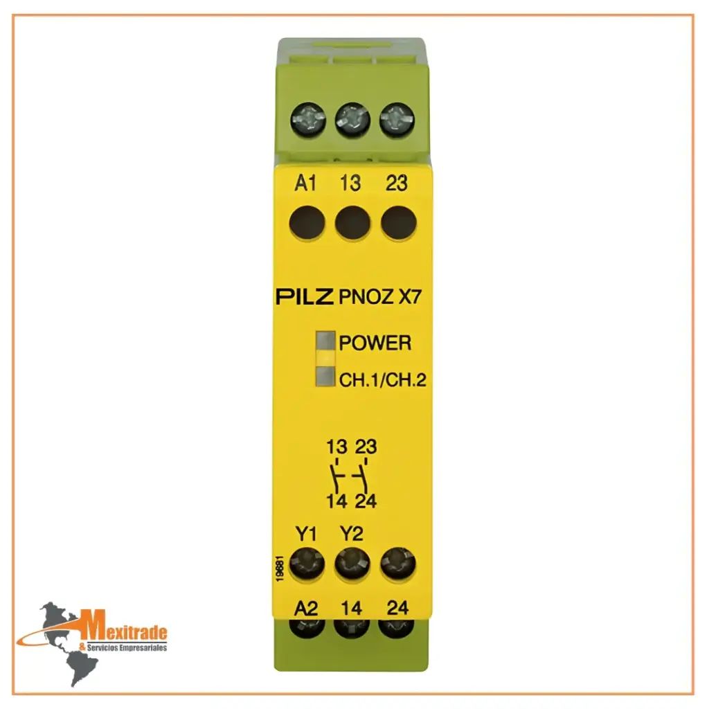PNOZ X7 24VACDC 2n/o