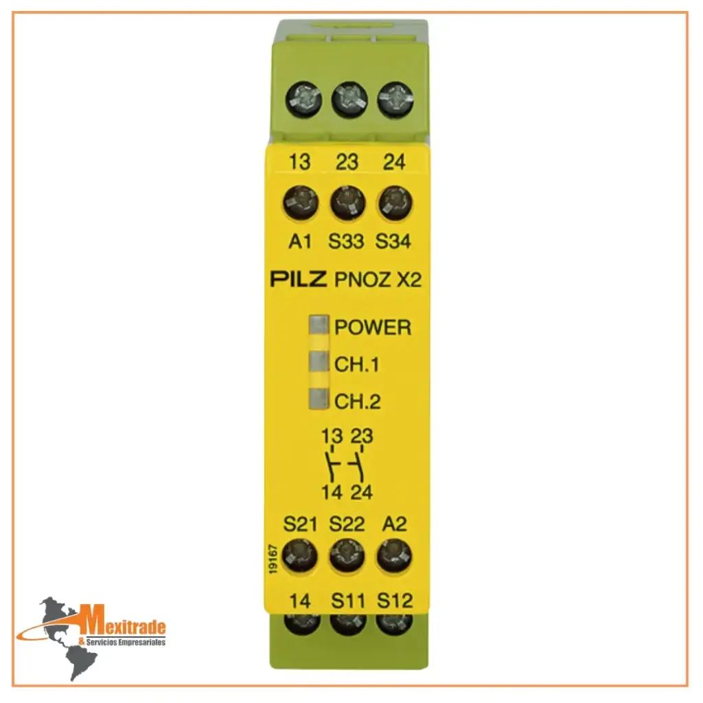 PNOZ X2 24VAC/DC 2n/o