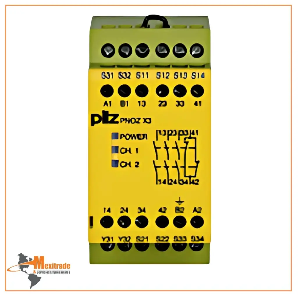 PNOZ X3 120VAC 24VDC 3n/o 1n/c 1so