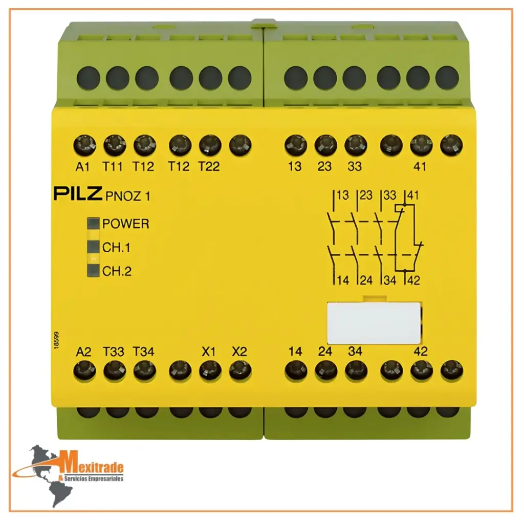 PNOZ 1 24VDC 3n/o 1n/c