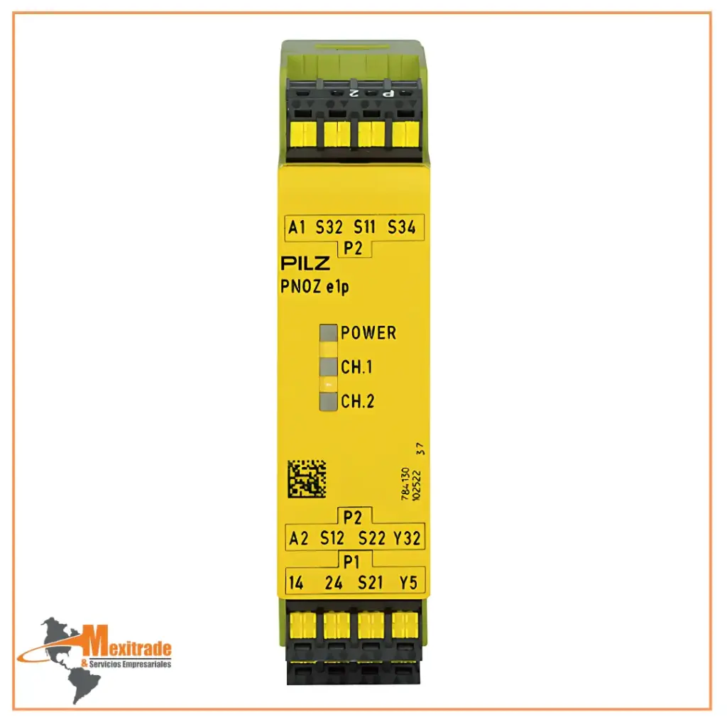 PNOZ e1p C 24VDC 2so
