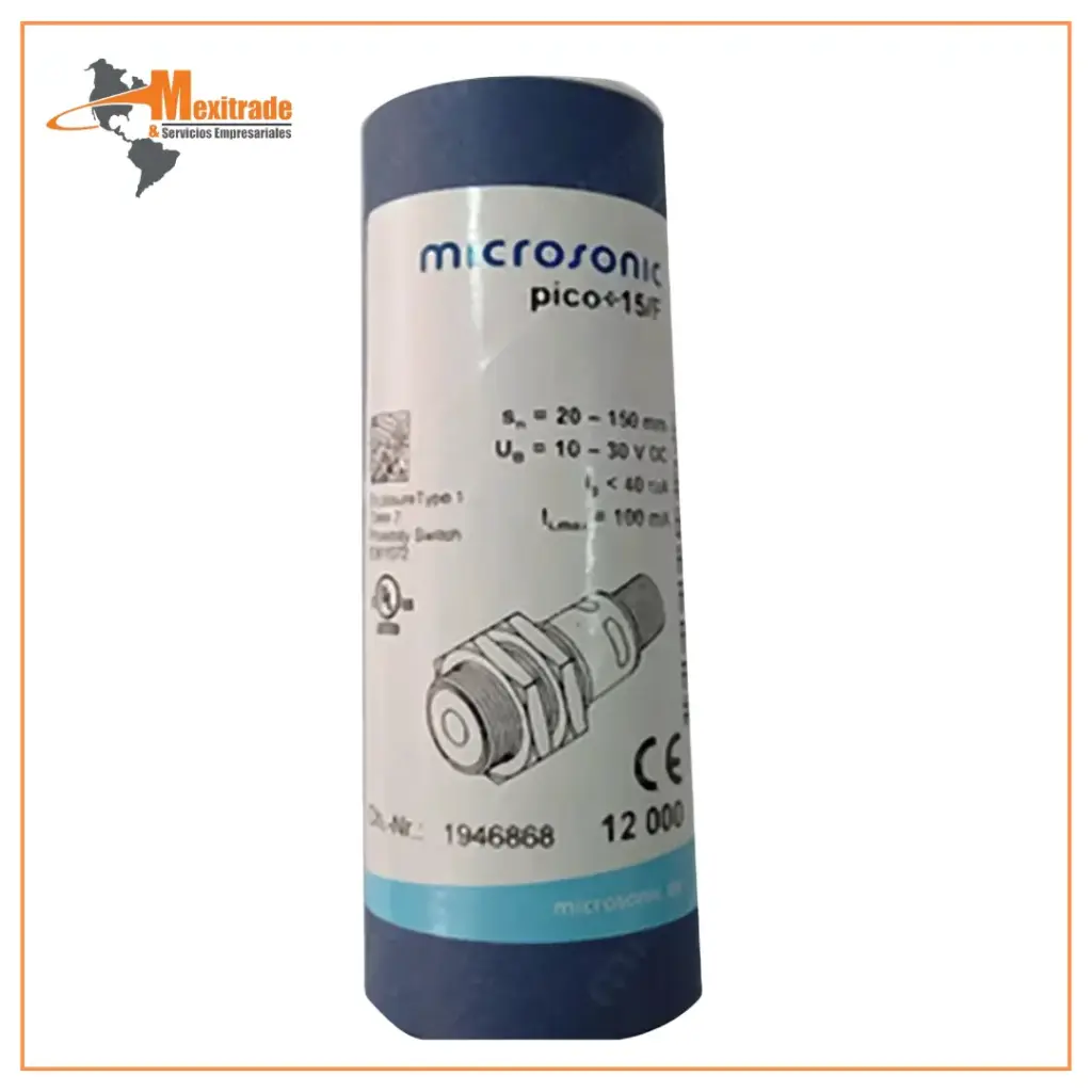 Pico+15/F No Parte: 12 000 Ultrasonic