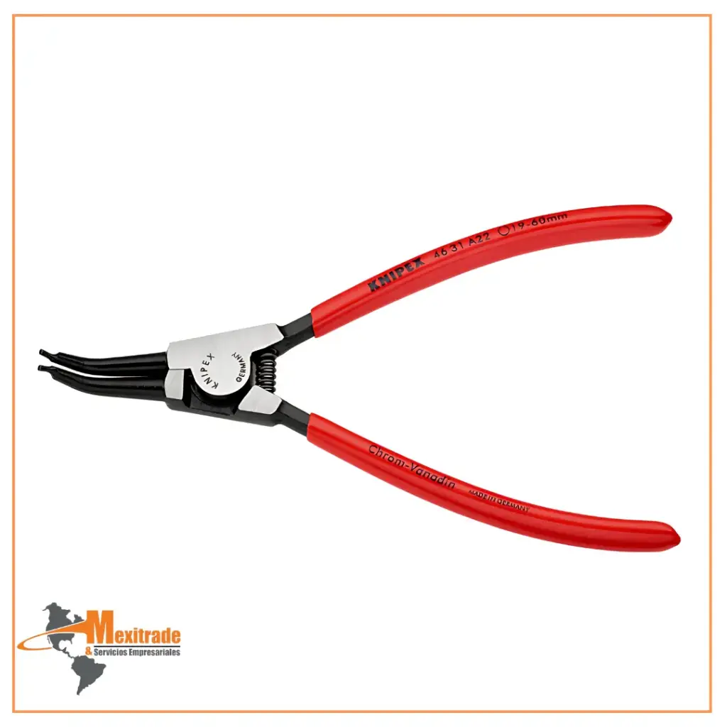 Pinza para anillos de retención exteriores Knipex 46 31 A22