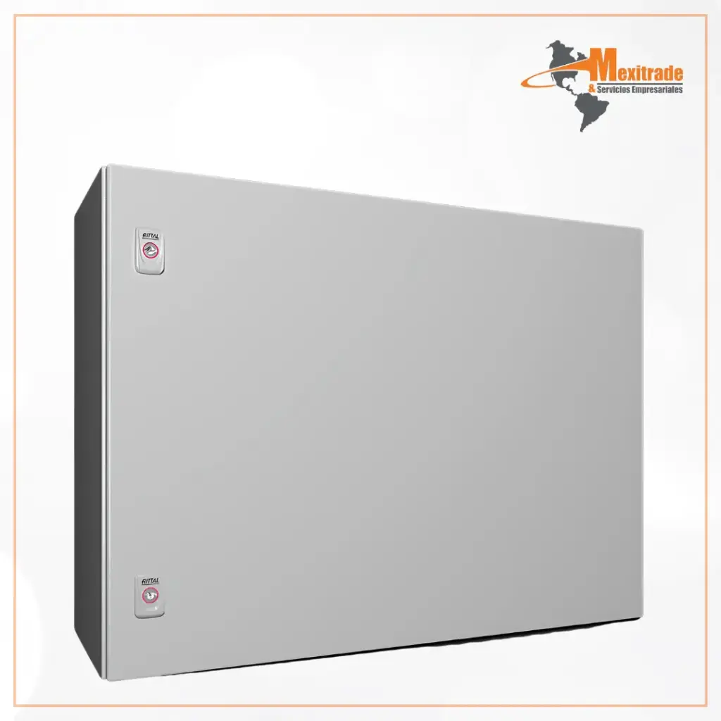 AX Armario Compacto 800x600x300, RAL7035