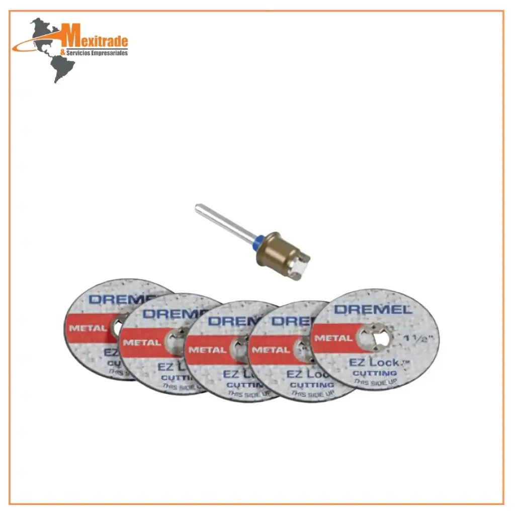 KIT de Juego de Corte con MANDRIL modelo EZ406-2 DREMEL