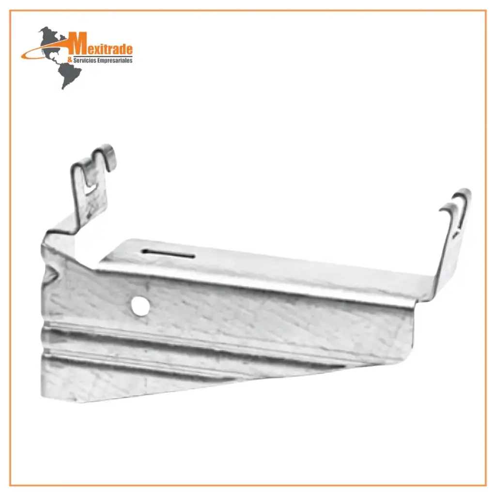 Ménsula automática inteligente de 100mm, con acabado Electro Zinc CHAROFIL