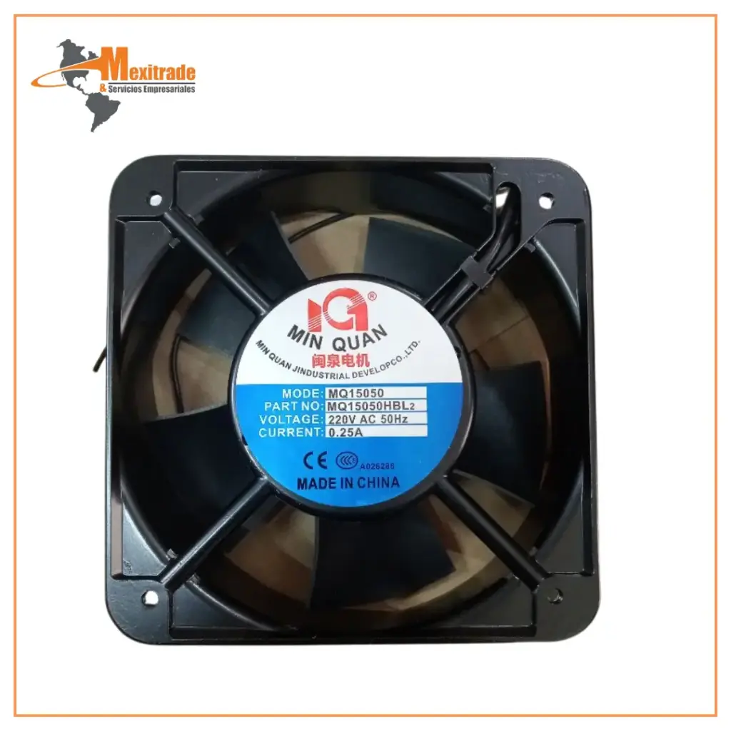 Ventilador de refrigeración MQ15050HBL2 para motor Minquan 