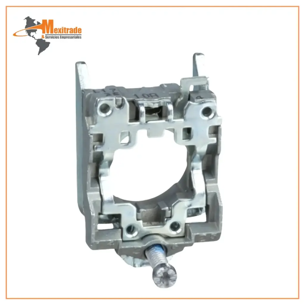 Anillo de fijación para botón pulsador Harmony de 22 mm, para bloque eléctrico SCHNEIDER