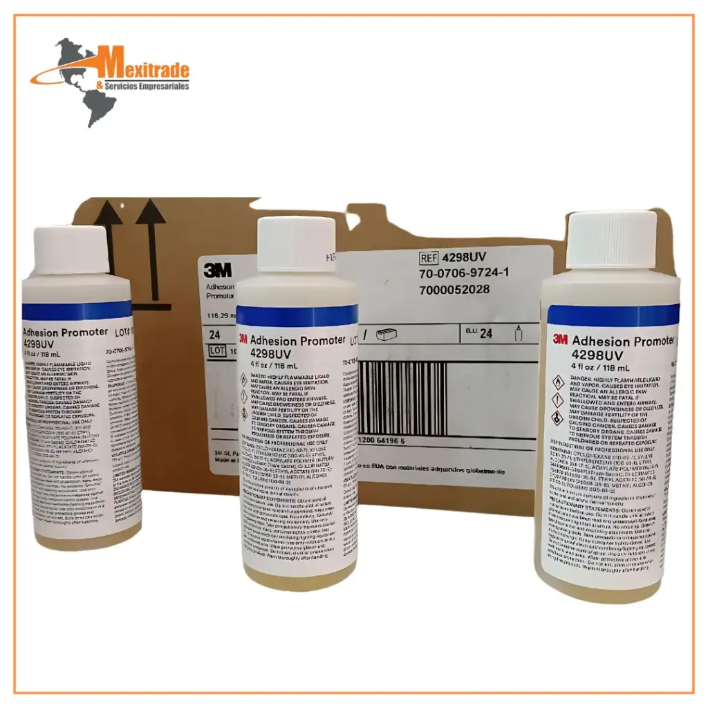 4298UV 3M Adhesivo Promotor 40Z  Frasco