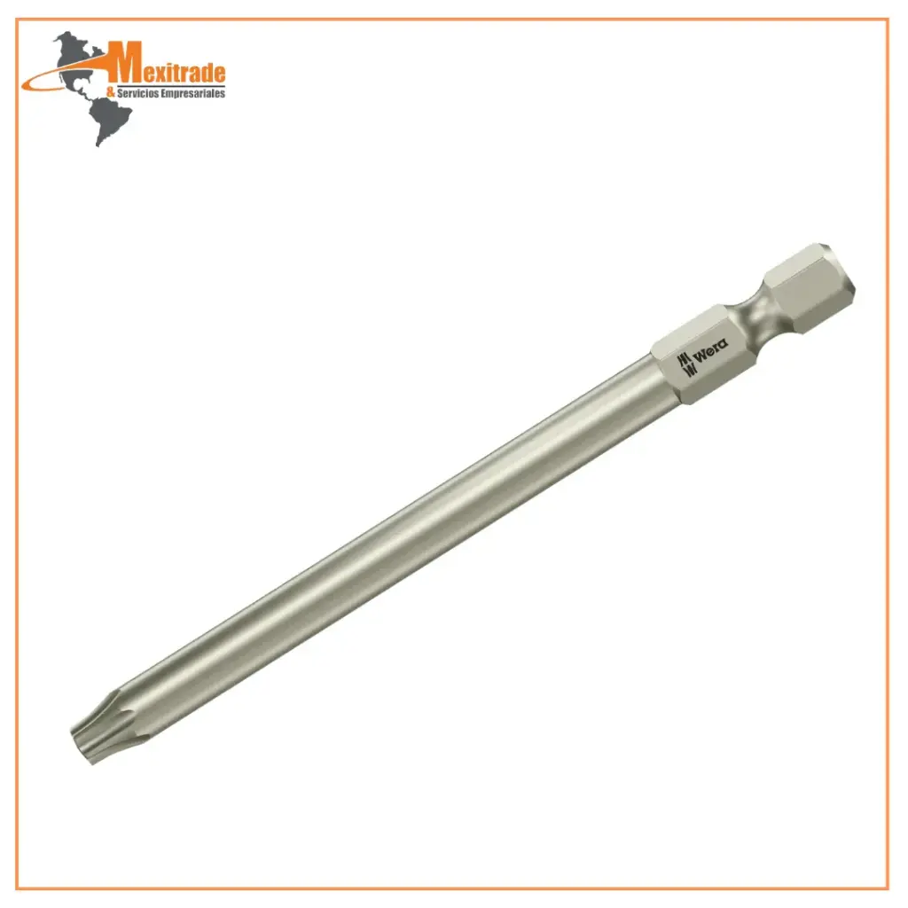 Wera Punta 3867/4 1/4” Hex Acero Inoxidable Torx Power Drive 