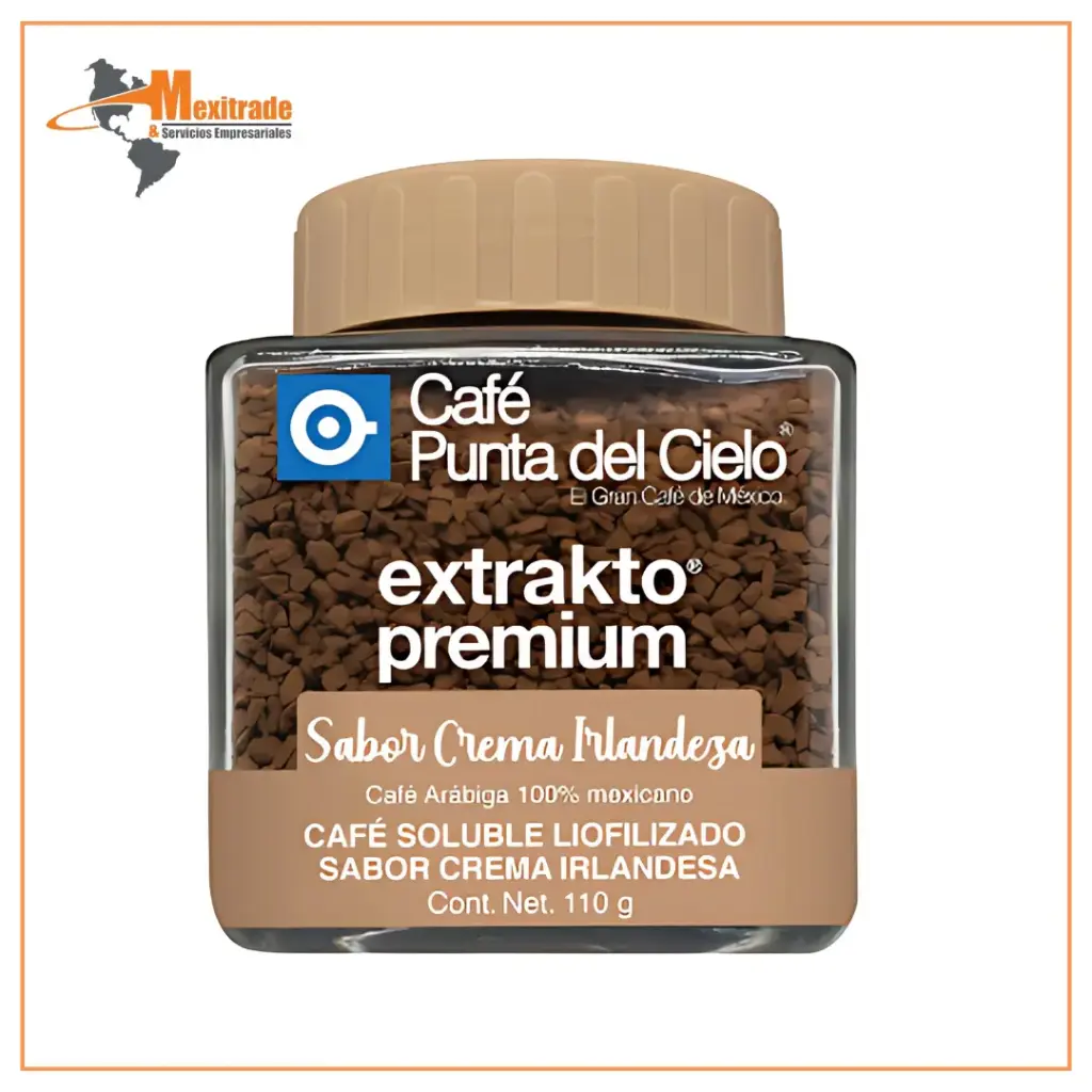 Café Liofilizado Punta del Cielo Crema Irlandesa 110 g