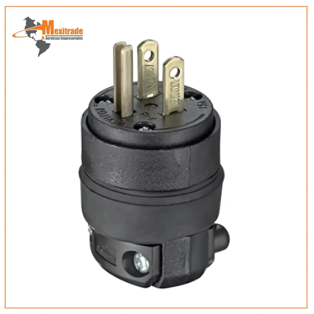 Clavija EPTR grado comercial 15A-125V 2P3H NEMA 