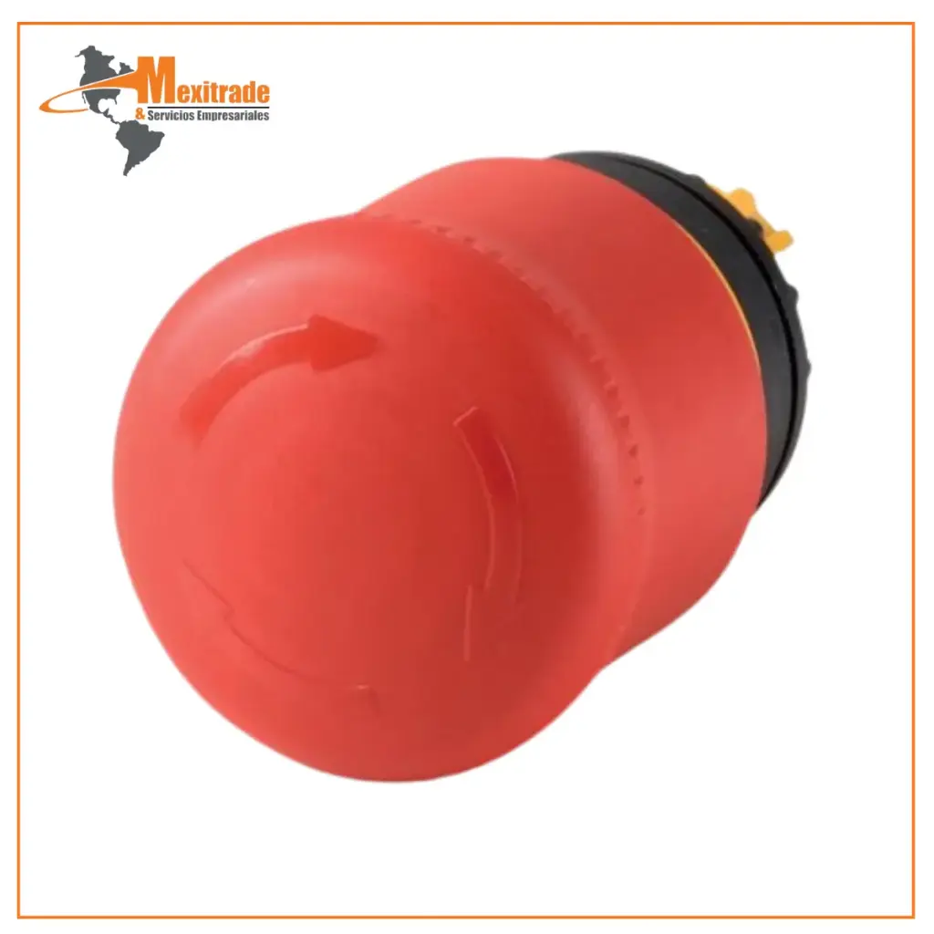 Botón Hongo Paro de Emergencia M22-PVT – Moeller 