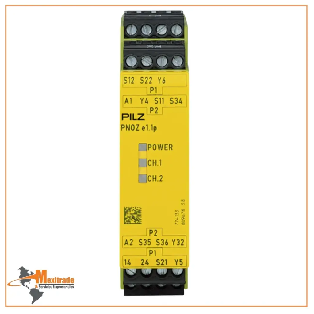 PNOZ e1.1p 24VDC 2so