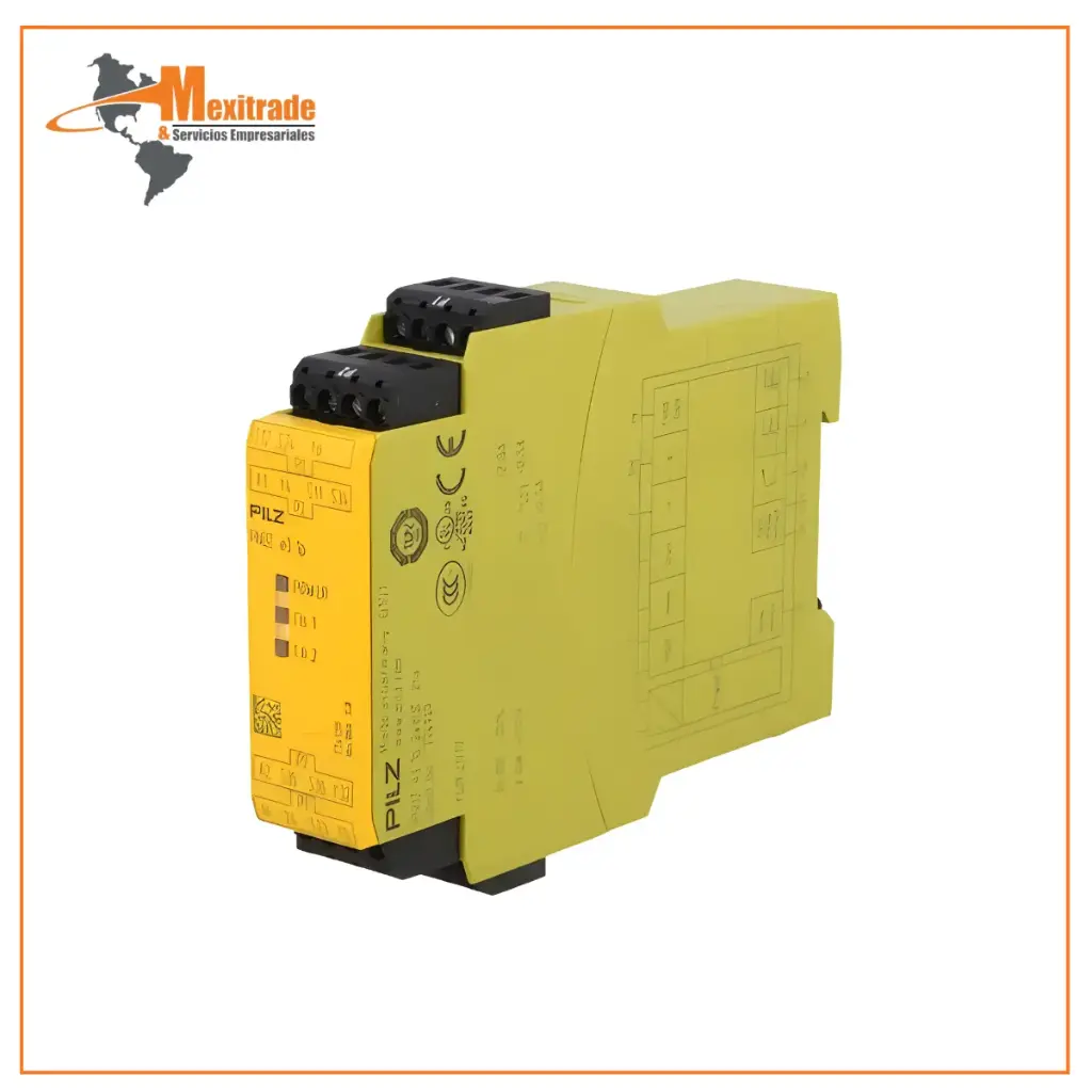 PNOZ e3.1p 24VDC 2so