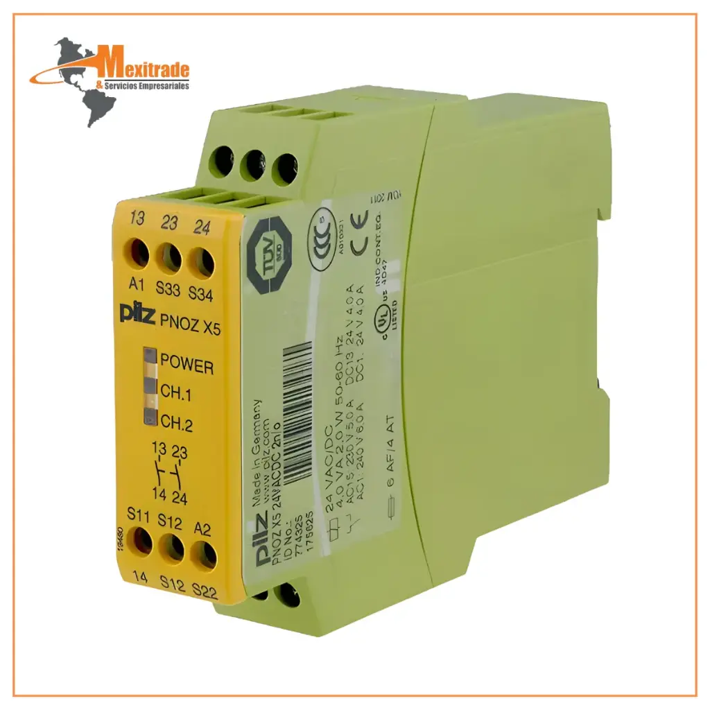 PNOZ X5 24VACDC 2n/o