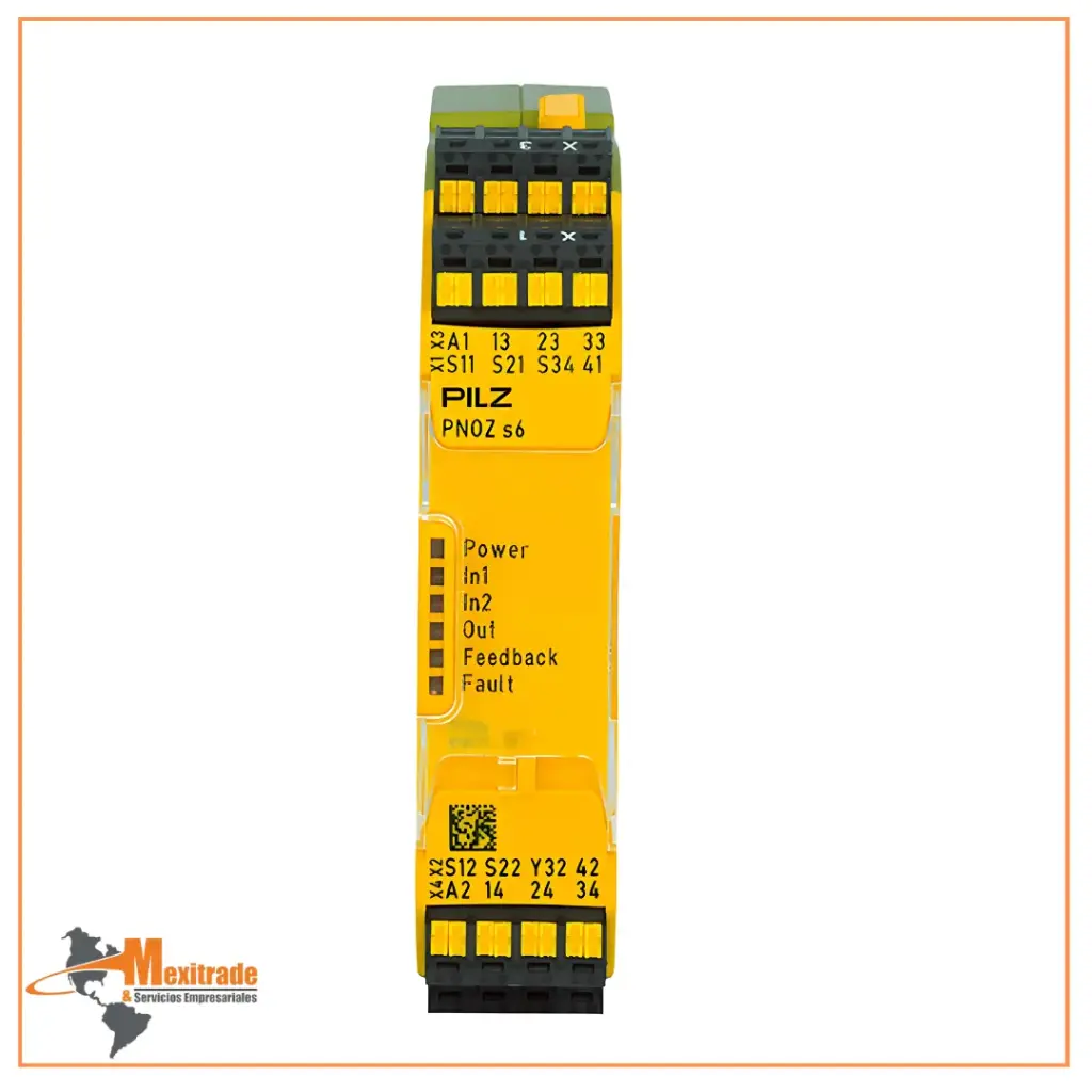 PNOZ s6 C 24VDC 3 n/o 1 n/c