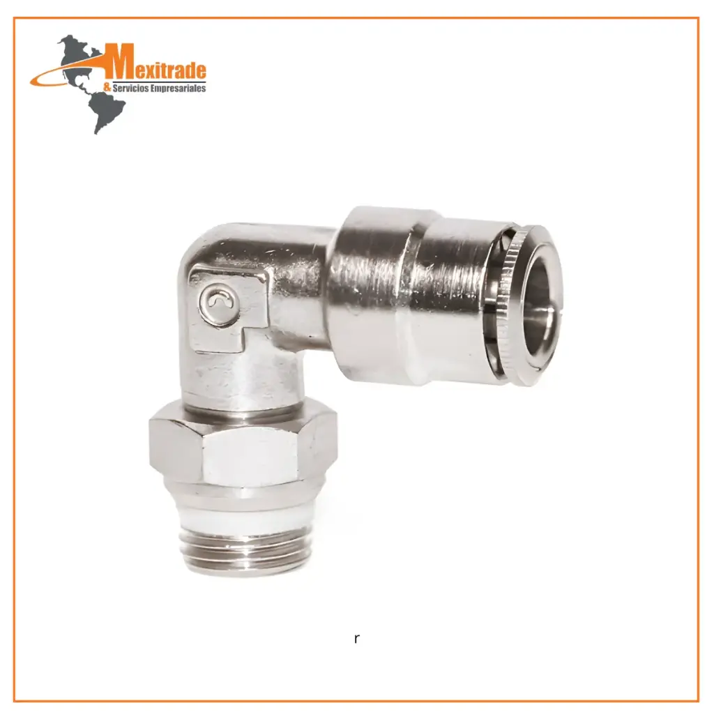 Conexión Rápida Neumática Camozzi P6520-04-02  Push-In