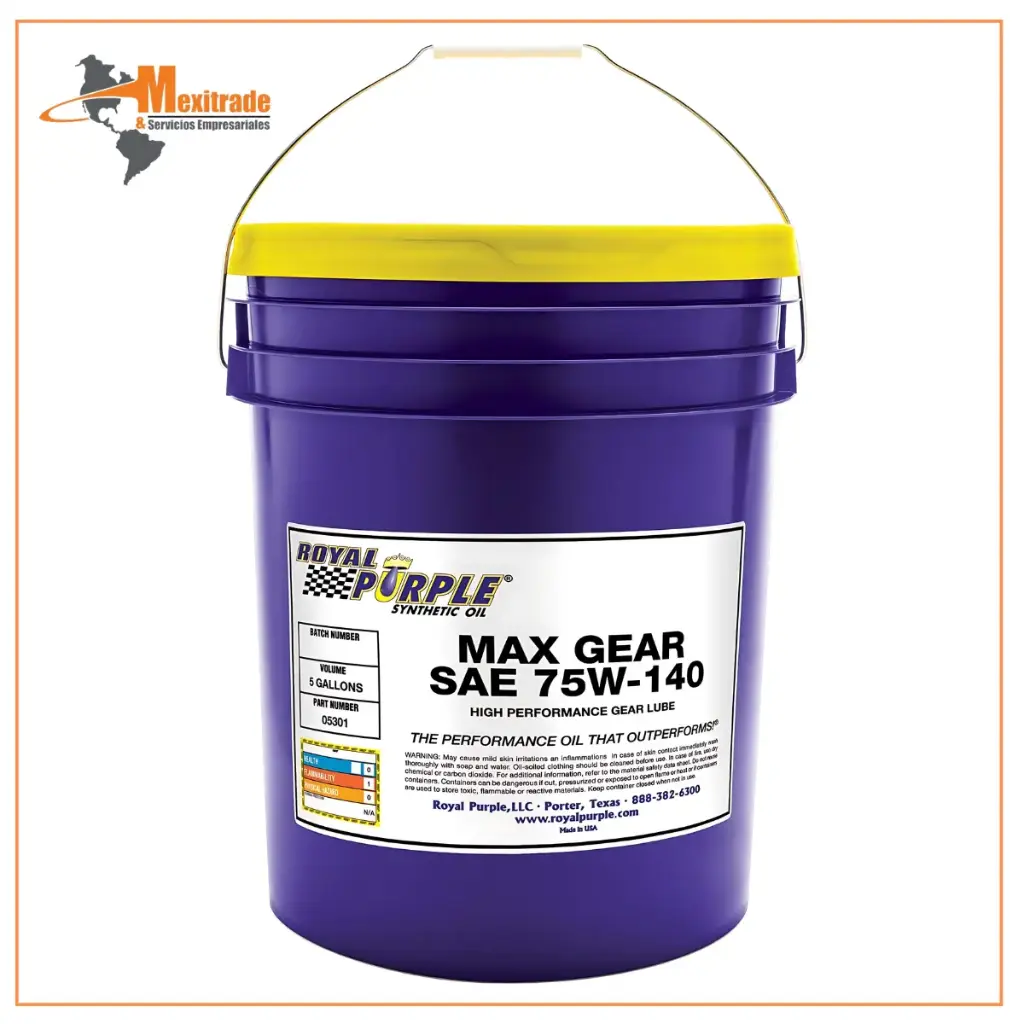 Royal Purple Max Gear 75W-140 aceite sintético de alto rendimiento 