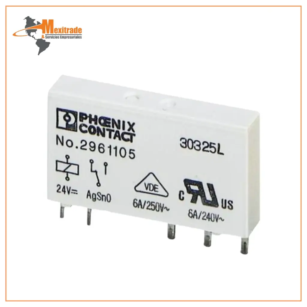 Inserto RER 1P2T 24VDC 6A REL-MR-24DC/21