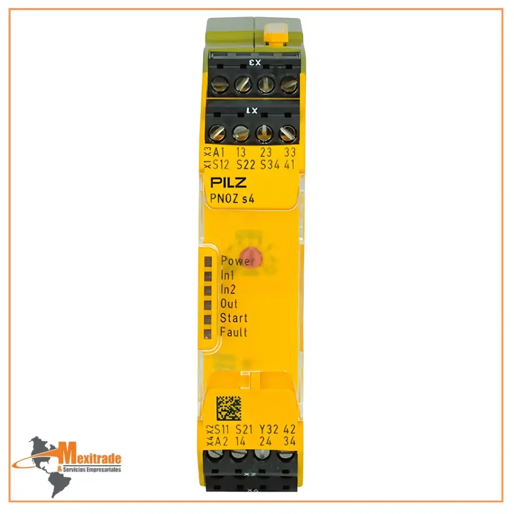 PNOZ s4 48-240VACDC 3 n/o 1 n/c