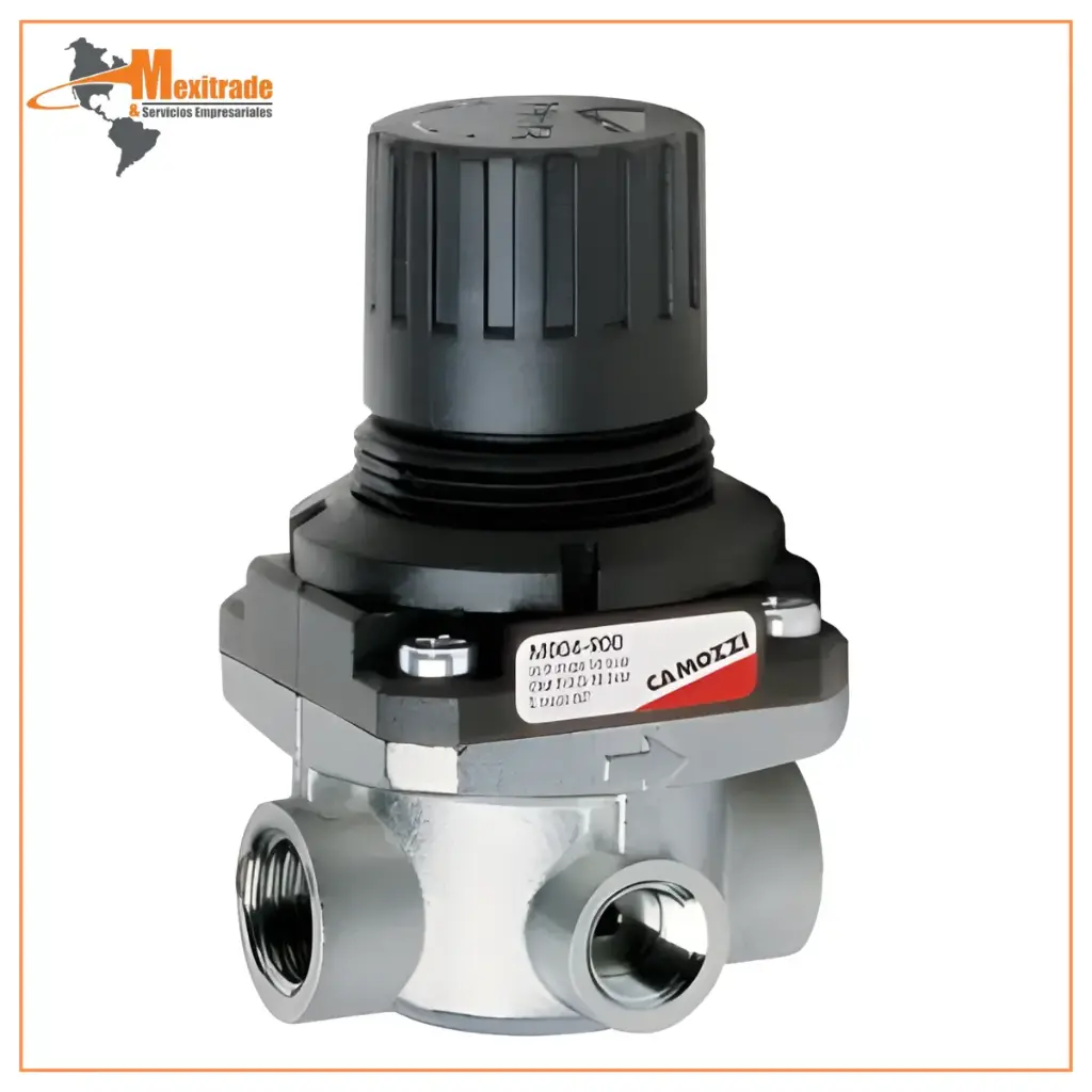 Regulador de Presión 1/4” CAM – Rango 0–10 Bar