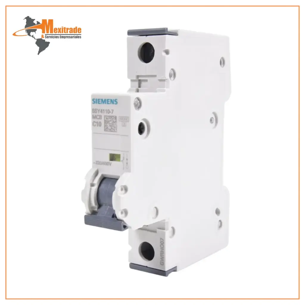 INT TERMOMAG P/RIEL 1P 10A C 10kA 440VAC