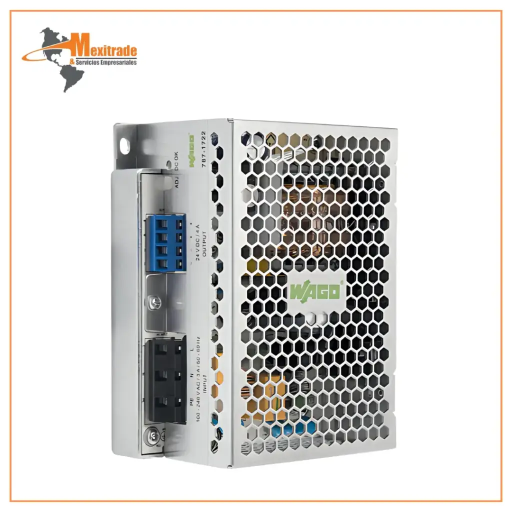 FUENTE 100-24-24VCA, 24VDC, 5A Wago