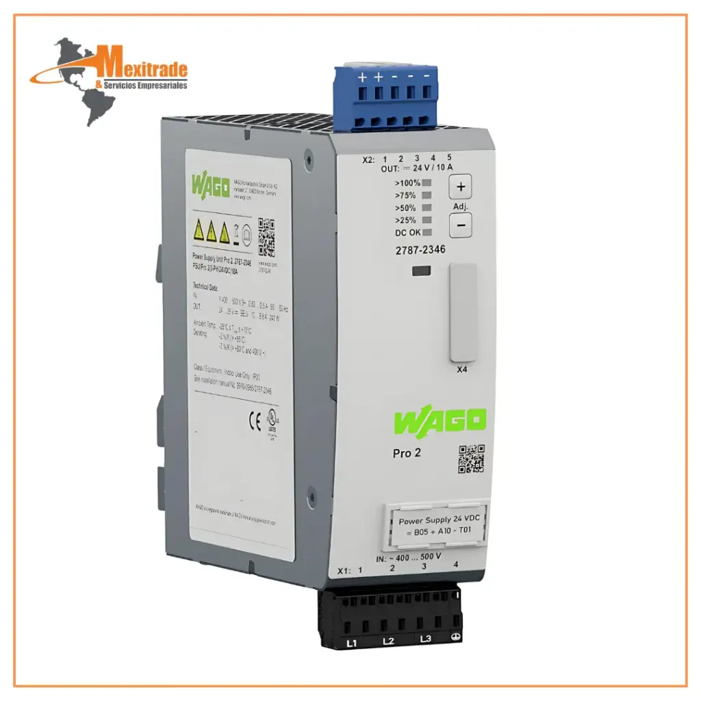 FUENTE (2/3) 400-500VAC, 10A