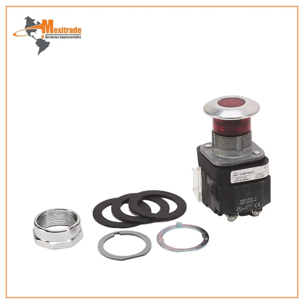 Dispositivo de empuje y tracción de 30 mm 800T PB ALLEN BRADLEY